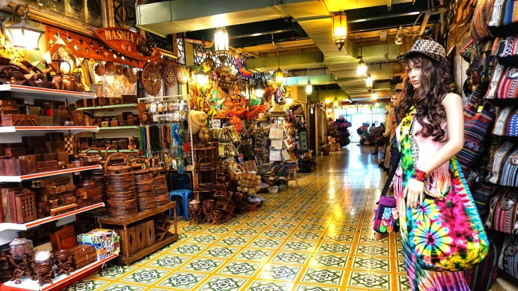 Shopping stop at Central Market Malaysia